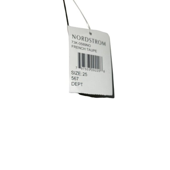 BLANKNYC Womens Mini Pencil Skirt Size 25 French Taupe Tan Suede Slit New - Picture 11 of 13